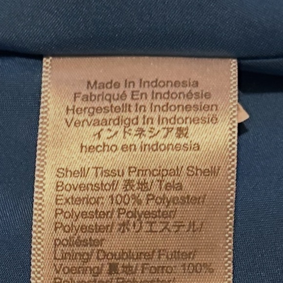 J. Crew Ruffled Blue Sleeveless Blouse - Picture 10 of 13